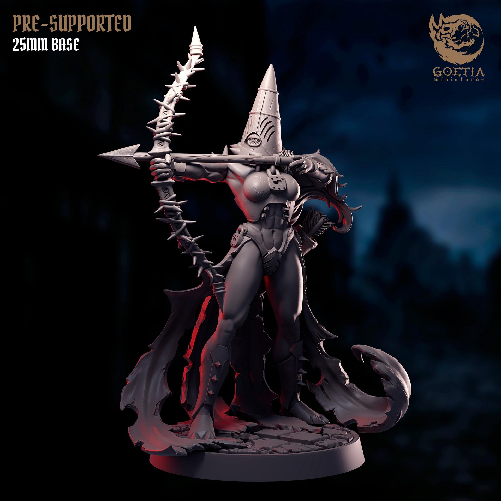 Female Repentants, Cultist Assassins - Goetia Miniatures | 28mm and 32mm | Wargaming | DnD | Tabletop Roleplaying