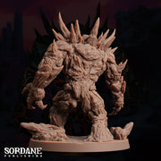 Brimstone Behemoth. Evil Earth Elemental - Sordane Publishing | 28mm and 32mm | Wargaming | DnD | Tabletop Roleplaying