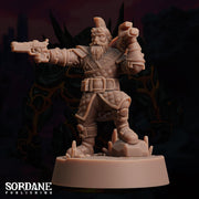 Astrar Dwarf Sky Artificer- Sordane Publishing | 28mm and 32mm | Wargaming | DnD | Tabletop Roleplaying