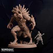 Icethorn Varghast. Icy Werewolf - Sordane Publishing | 28mm and 32mm | Wargaming | DnD | Tabletop Roleplaying