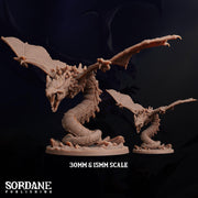 Icebloom Amphithere. Ice Drake - Sordane Publishing | 28mm and 32mm | Wargaming | DnD | Tabletop Roleplaying