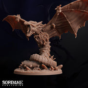 Icebloom Amphithere. Ice Drake - Sordane Publishing | 28mm and 32mm | Wargaming | DnD | Tabletop Roleplaying