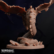 Icebloom Amphithere. Ice Drake - Sordane Publishing | 28mm and 32mm | Wargaming | DnD | Tabletop Roleplaying