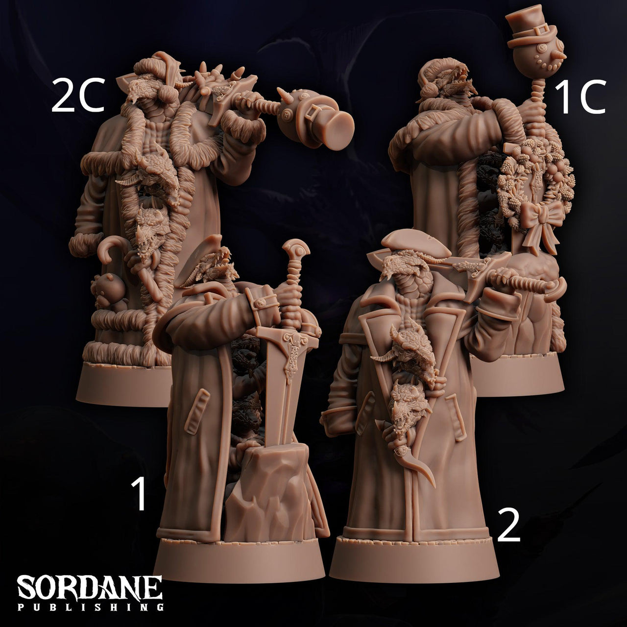Drekon Santa Infiltrator 2024 - Sordane Publishing | 28mm and 32mm | Wargaming | DnD | Tabletop Roleplaying
