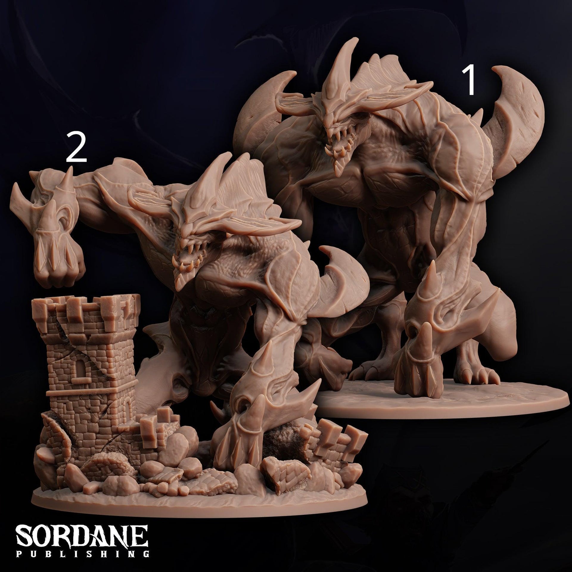 Void Skysplitter. Astral Brute- Sordane Publishing | 28mm and 32mm | Wargaming | DnD | Tabletop Roleplaying