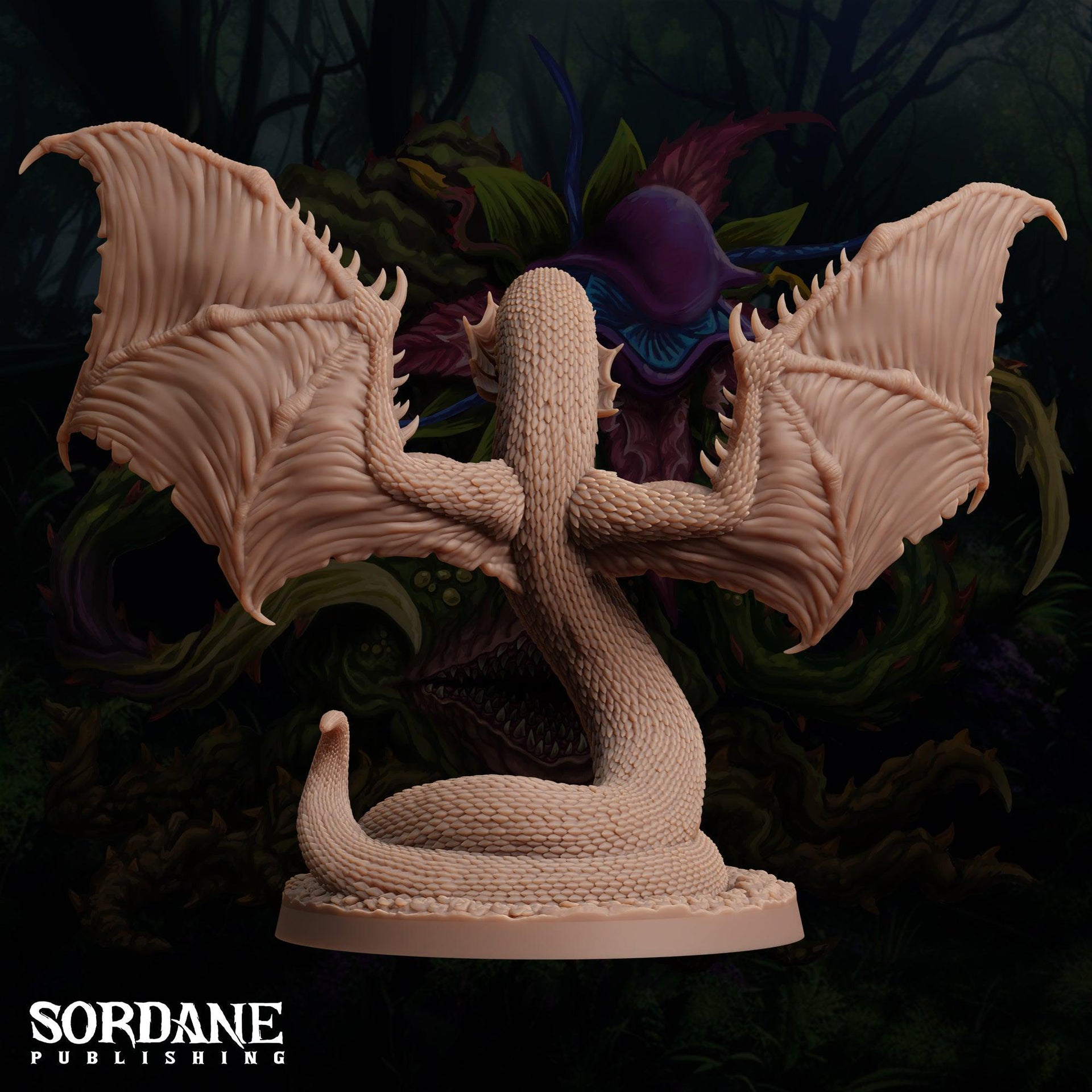 Rosewing Serpent - Sordane Publishing | 28mm and 32mm | Wargaming | DnD | Tabletop Roleplaying