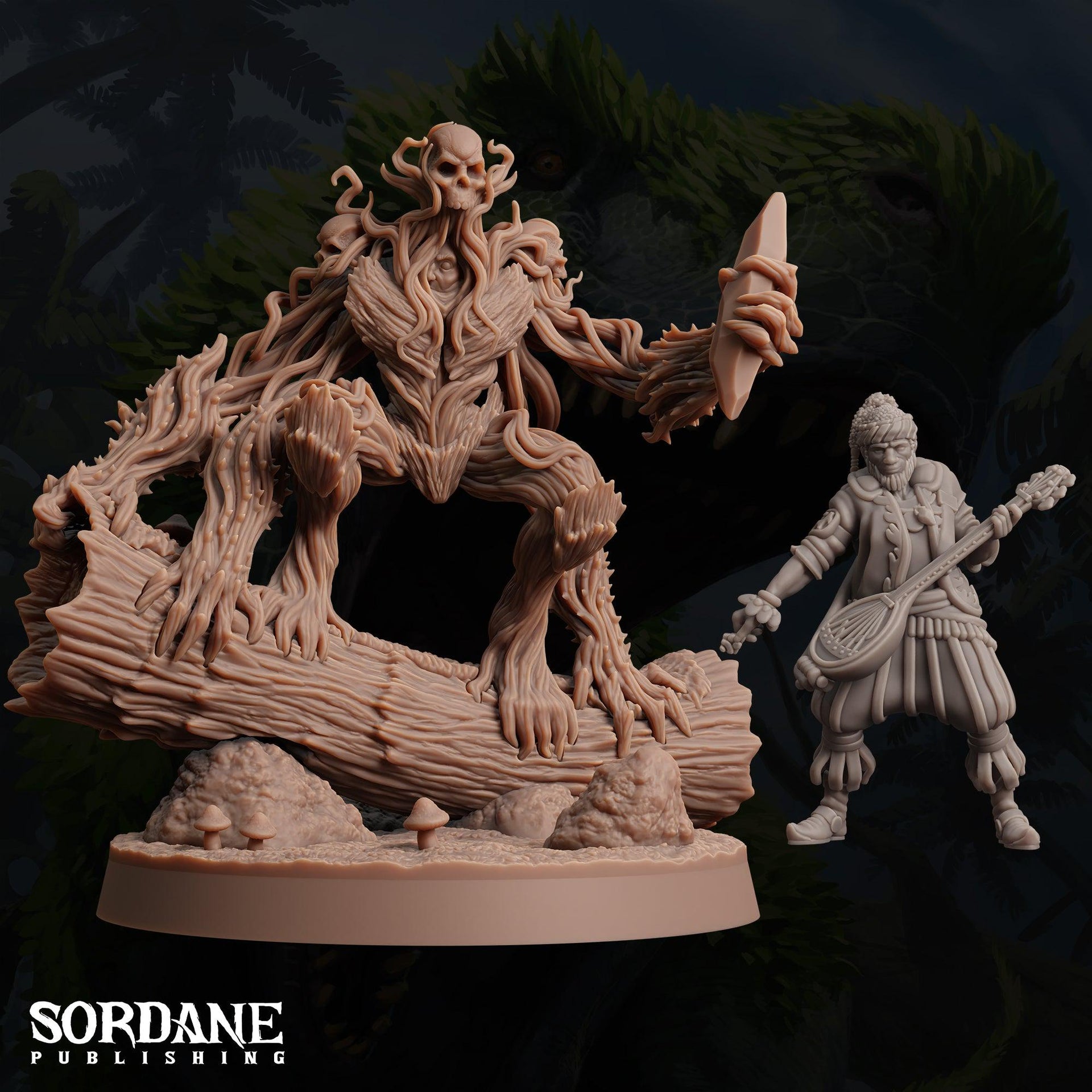 Engkanto Aswang, Demonic Tree Elemental - Sordane Publishing | 28mm and 32mm | Wargaming | DnD | Tabletop Roleplaying