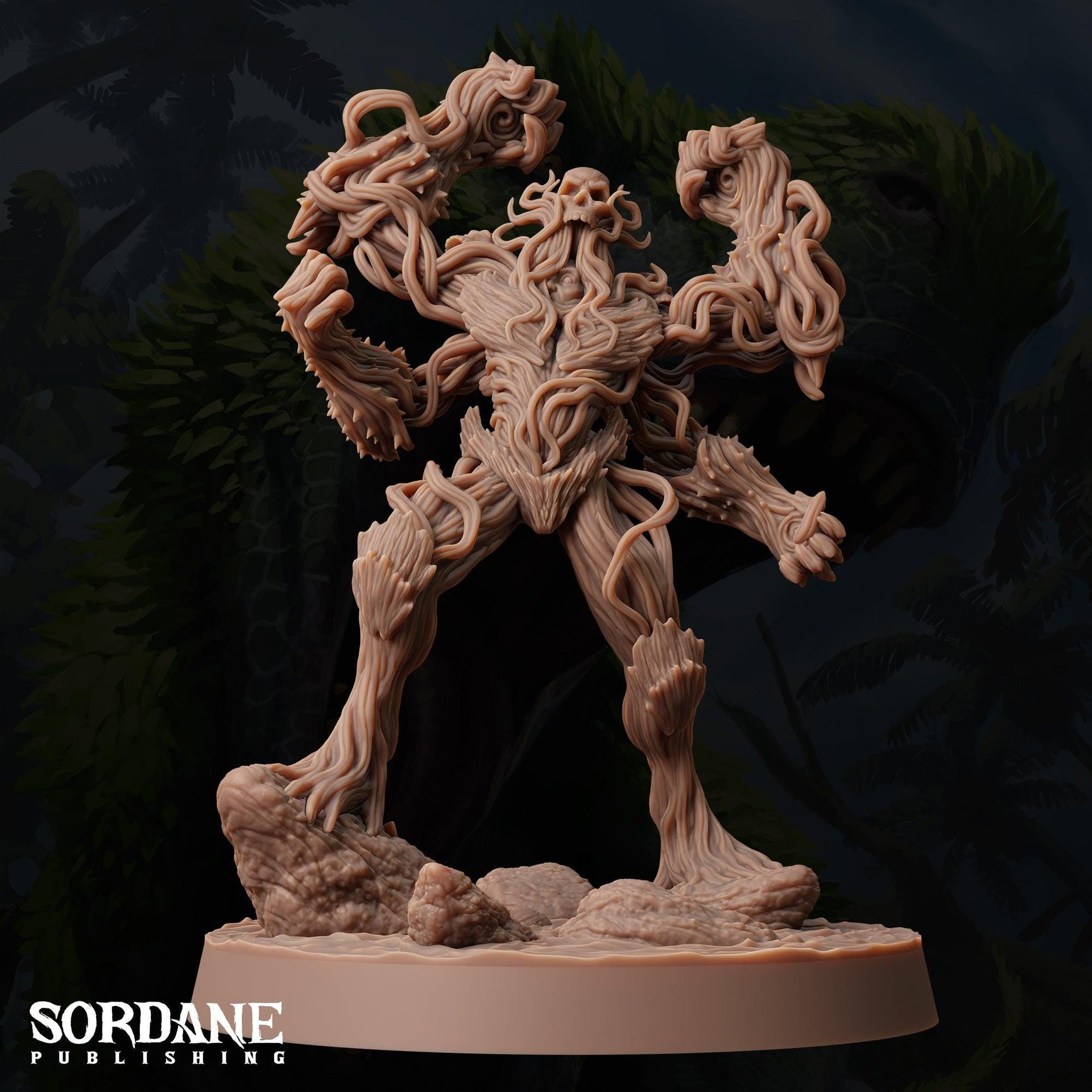Engkanto Aswang, Demonic Tree Elemental - Sordane Publishing | 28mm and 32mm | Wargaming | DnD | Tabletop Roleplaying