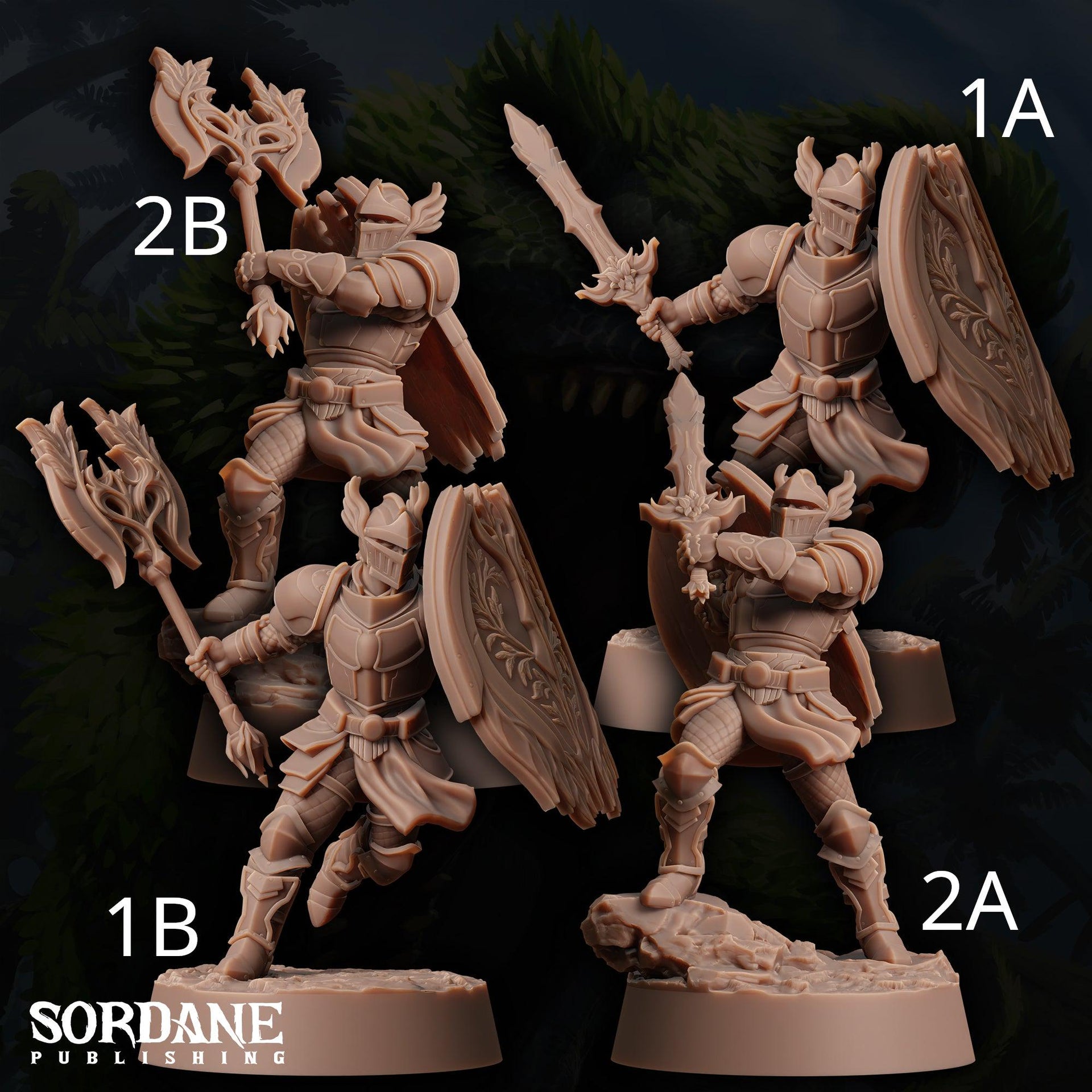 Umbriel Elf Paladin, Dark Elf Knight- Sordane Publishing | 28mm and 32mm | Wargaming | DnD | Tabletop Roleplaying