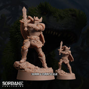 Umbriel Elf Paladin, Dark Elf Knight- Sordane Publishing | 28mm and 32mm | Wargaming | DnD | Tabletop Roleplaying