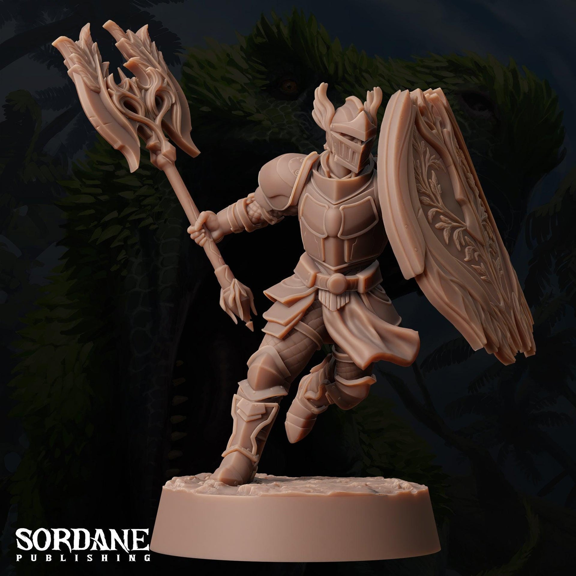 Umbriel Elf Paladin, Dark Elf Knight- Sordane Publishing | 28mm and 32mm | Wargaming | DnD | Tabletop Roleplaying