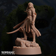 Umbriel Elf Cleric, Dark Elf Paladin - Sordane Publishing | 28mm and 32mm | Wargaming | DnD | Tabletop Roleplaying