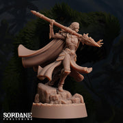 Umbriel Elf Cleric, Dark Elf Paladin - Sordane Publishing | 28mm and 32mm | Wargaming | DnD | Tabletop Roleplaying