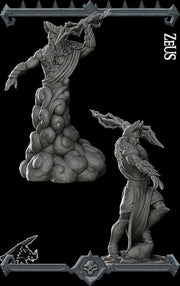 Zeus. Sky and Thunder God - Rocket Pig Games | 28mm and 32mm | Wargaming | DnD | Tabletop Roleplaying
