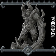 Void Shade. Demon Warrior - Rocket Pig Games | 28mm and 32mm | Wargaming | DnD | Tabletop Roleplaying