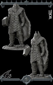 Thor. Lighning God - Rocket Pig Games | 28mm and 32mm | Wargaming | DnD | Tabletop Roleplaying