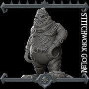 Stitchwork Golem - Rocket Pig Games | 28mm and 32mm | Wargaming | DnD | Tabletop Roleplaying