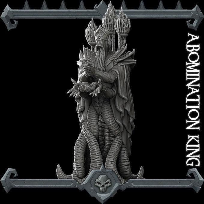 Abomination King - Rocket Pig Games | 28mm and 32mm | Wargaming | DnD | Tabletop Roleplaying