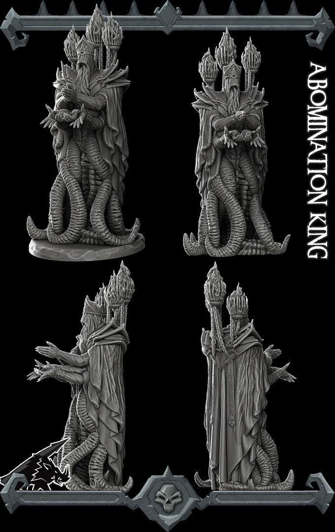 Abomination King - Rocket Pig Games | 28mm and 32mm | Wargaming | DnD | Tabletop Roleplaying