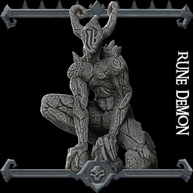 Rune Demon - Rocket Pig Games | 28mm and 32mm | Wargaming | DnD | Tabletop Roleplaying