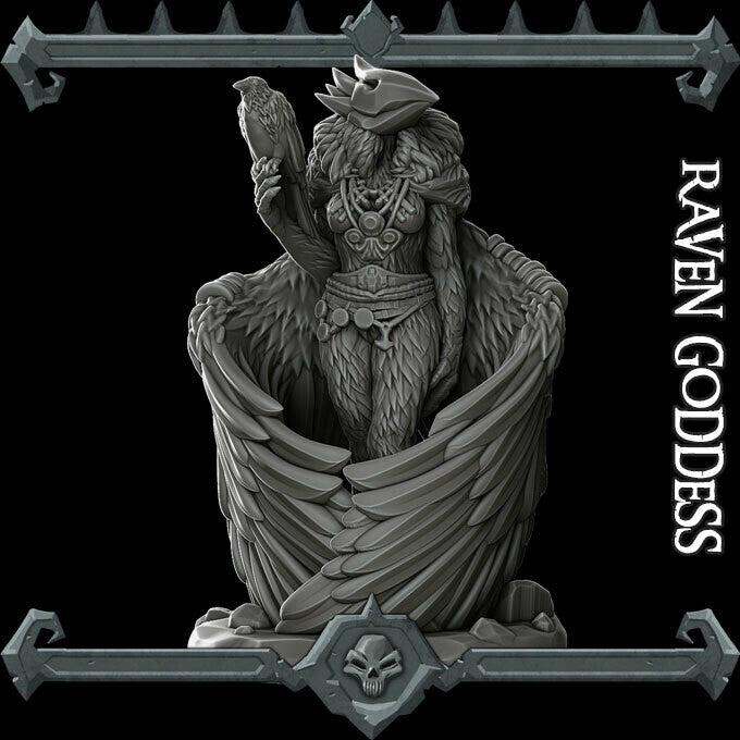 Raven Goddess - Rocket Pig Games | 28mm and 32mm | Wargaming | DnD | Tabletop Roleplaying