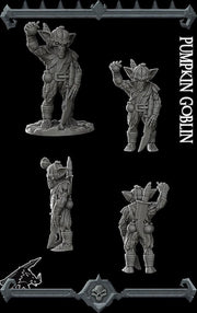 Pumpkin Goblin. Goblin Special Operative - Rocket Pig Games | 28mm and 32mm | Wargaming | DnD | Tabletop Roleplaying