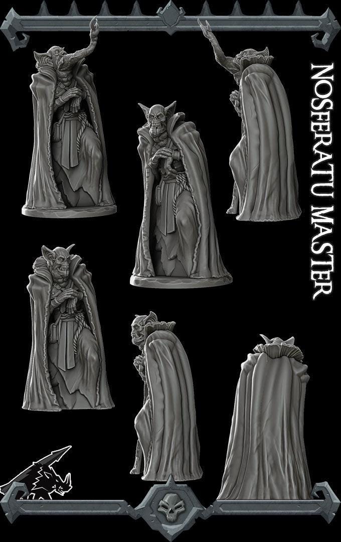 Nosferatu Master - Rocket Pig Games | 28mm and 32mm | Wargaming | DnD | Tabletop Roleplaying