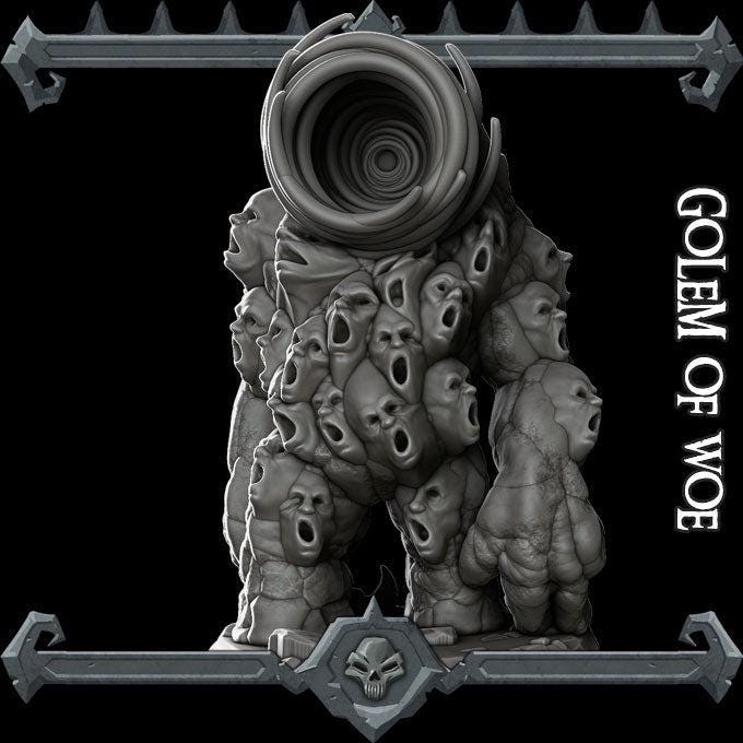 Golem of Woe - Rocket Pig Games | 28mm and 32mm | Wargaming | DnD | Tabletop Roleplaying
