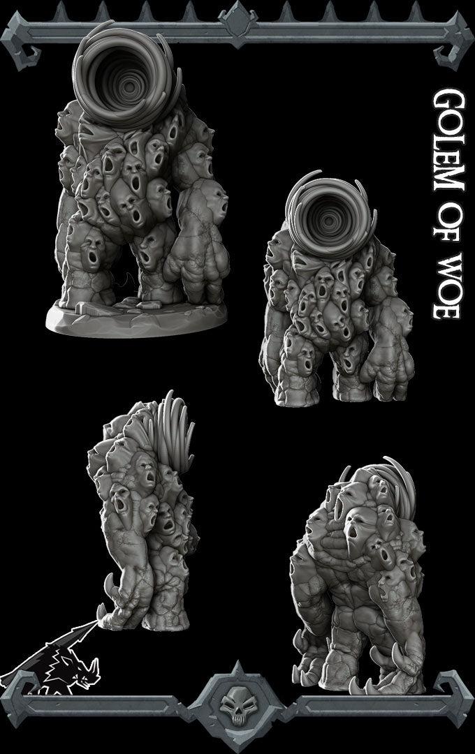 Golem of Woe - Rocket Pig Games | 28mm and 32mm | Wargaming | DnD | Tabletop Roleplaying
