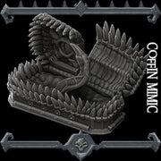 Coffin Mimic - Rocket Pig Games | 28mm and 32mm | Wargaming | DnD | Tabletop Roleplaying