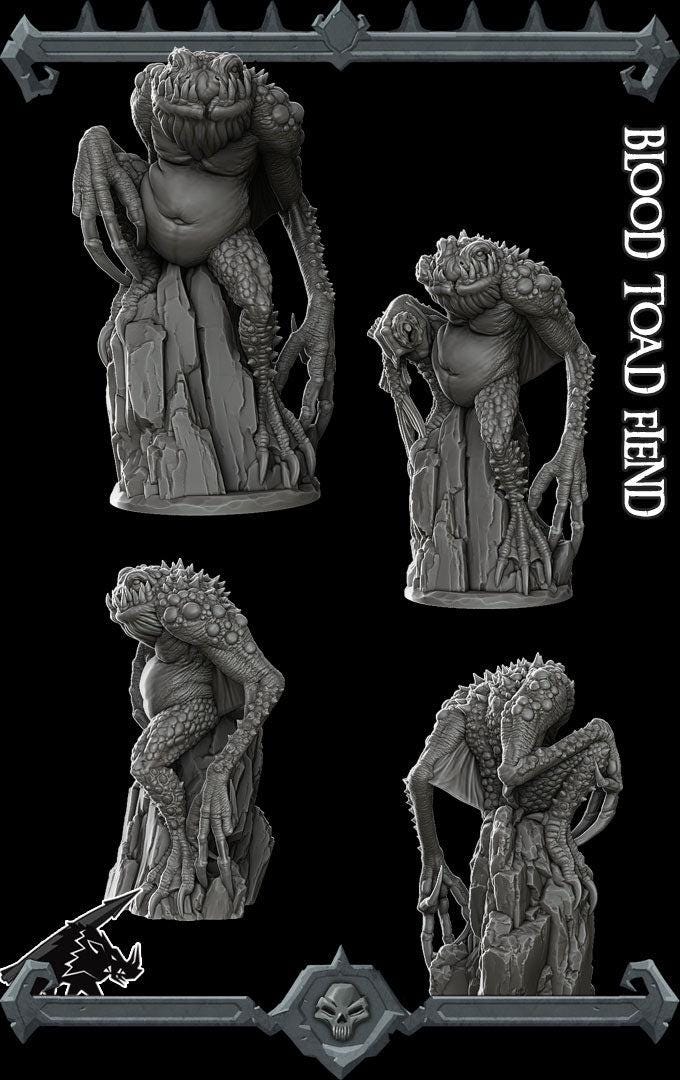 Blood Toad Fiend - Rocket Pig Games | 28mm and 32mm | Wargaming | DnD | Tabletop Roleplaying