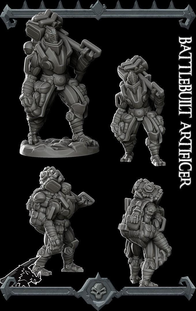 Battle Built Artificer - Rocket Pig Games | 28mm and 32mm | Wargaming | DnD | Tabletop Roleplaying