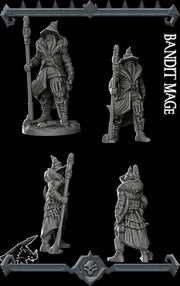 Bandit Mage - Rocket Pig Games | 28mm and 32mm | Wargaming | DnD | Tabletop Roleplaying