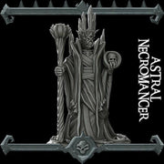Astral Necromancer. Lich Sorcerer - Rocket Pig Games | 28mm and 32mm | Wargaming | DnD | Tabletop Roleplaying