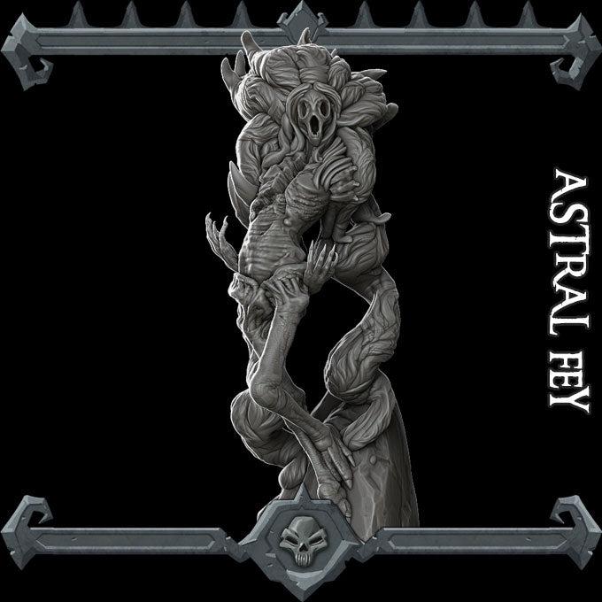 Astral Fey. Otherworldly Demon - Rocket Pig Games | 28mm and 32mm | Wargaming | DnD | Tabletop Roleplaying
