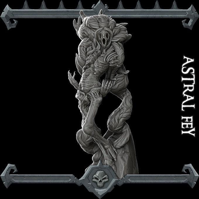 Astral Fey. Otherworldly Demon - Rocket Pig Games | 28mm and 32mm | Wargaming | DnD | Tabletop Roleplaying