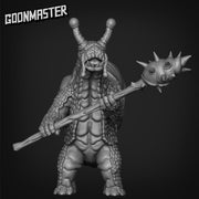 Snailfolk Spear Warrior - Goonmaster | 28mm and 32mm | Wargaming | DnD | Tabletop Roleplaying