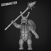 Snailfolk Spear Warrior - Goonmaster | 28mm and 32mm | Wargaming | DnD | Tabletop Roleplaying