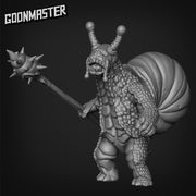 Snailfolk Spear Warrior - Goonmaster | 28mm and 32mm | Wargaming | DnD | Tabletop Roleplaying