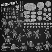 Snailfolk Spear Warrior - Goonmaster | 28mm and 32mm | Wargaming | DnD | Tabletop Roleplaying