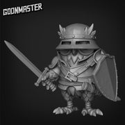Owl Soldier - Goonmaster | 28mm and 32mm | Wargaming | DnD | Tabletop Roleplaying