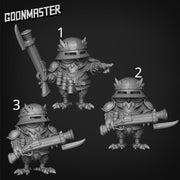 Owl Rifle Knight - Goonmaster | 28mm and 32mm | Wargaming | DnD | Tabletop Roleplaying