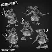 Bad Bird Rogue, Crowfolk Ranger - Goonmaster | 28mm and 32mm | Wargaming | DnD | Tabletop Roleplaying