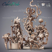 Torachain Transformed Ciorcal, Fungus Infected Monster - CobraMode | 28mm and 32mm | Wargaming | DnD | Tabletop Roleplaying