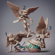 Zephyrians, Flying Monkey Soldiers - CobraMode | 28mm and 32mm | Wargaming | DnD | Tabletop Roleplaying