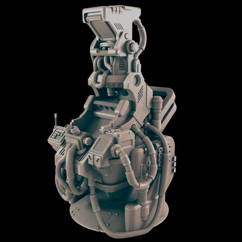 Cyberpunk Terminals - Ec3d | 28mm and 32mm | Wargaming | DnD | Tabletop Roleplaying