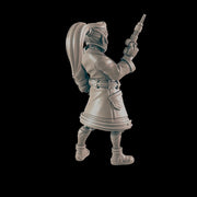 Nurse Feel Good. Cyberpunk Doctor - Ec3d | 28mm and 32mm | Wargaming | DnD | Tabletop Roleplaying