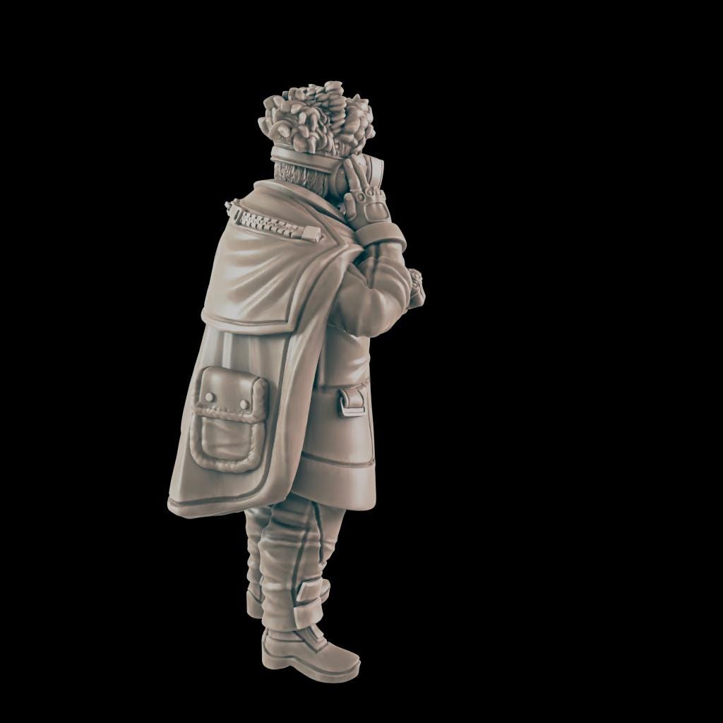 Net Jammer. VR Hacker - Ec3d | 28mm and 32mm | Wargaming | DnD | Tabletop Roleplaying