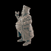 Donut Cop. Cyberpunk Police - Ec3d | 28mm and 32mm | Wargaming | DnD | Tabletop Roleplaying