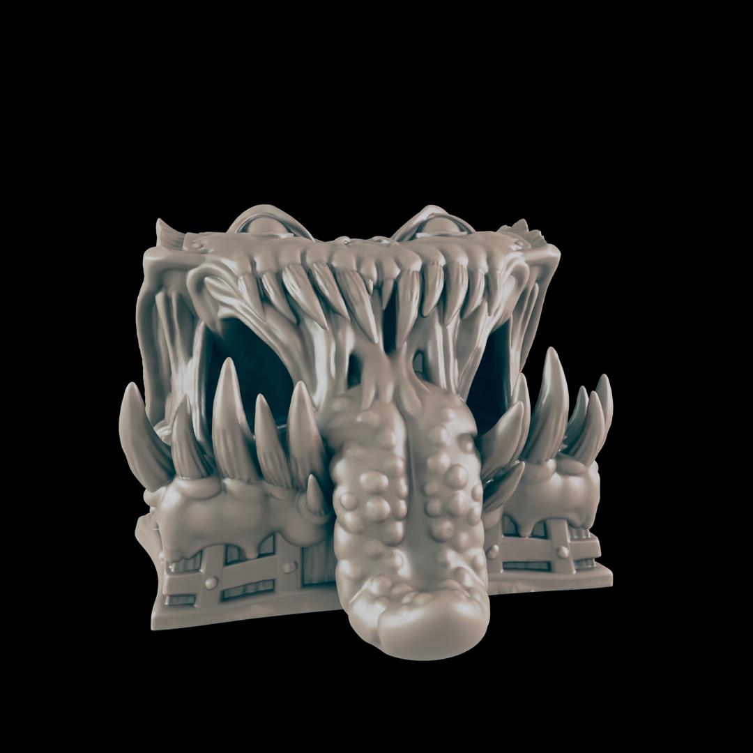 Mimics! Chest, Barrel, Armoire, and Rug - Ec3d | 28mm and 32mm | Wargaming | DnD | Tabletop Roleplaying